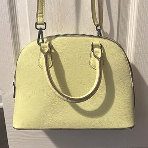 Target neon yellow purse.